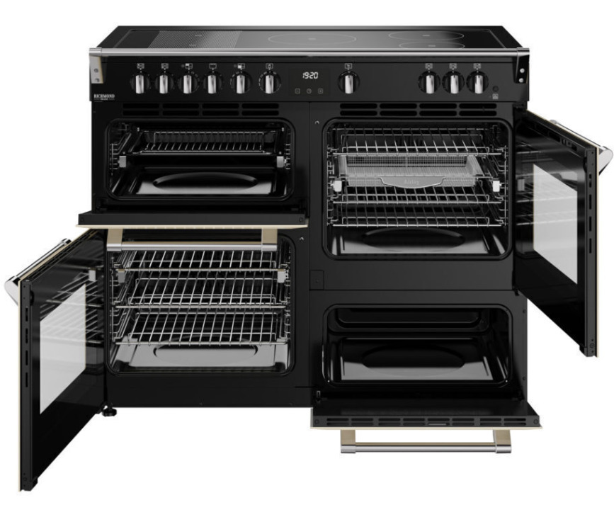 Stoves Richmond 110 Ei DX RTY inductie fornuis - creme - 110 cm breed