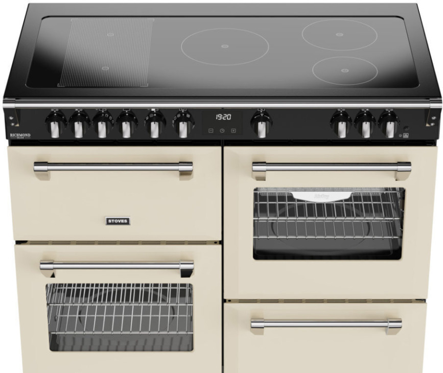 Stoves Richmond 110 Ei DX RTY inductie fornuis - creme - 110 cm breed