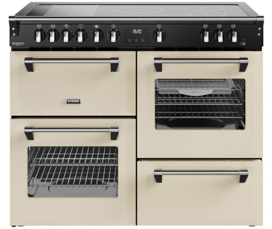 STOVES fornuis inductie RICHMOND 110 EI DX RTY CREME