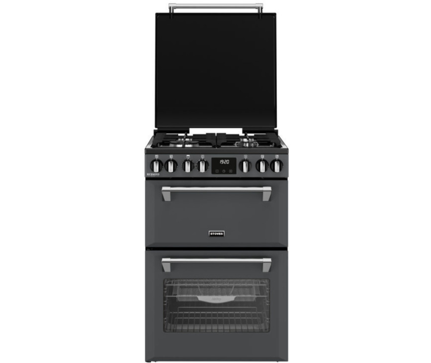 Stoves Richmond DX 60 DF gas fornuis - antraciet - 60 cm. breed
