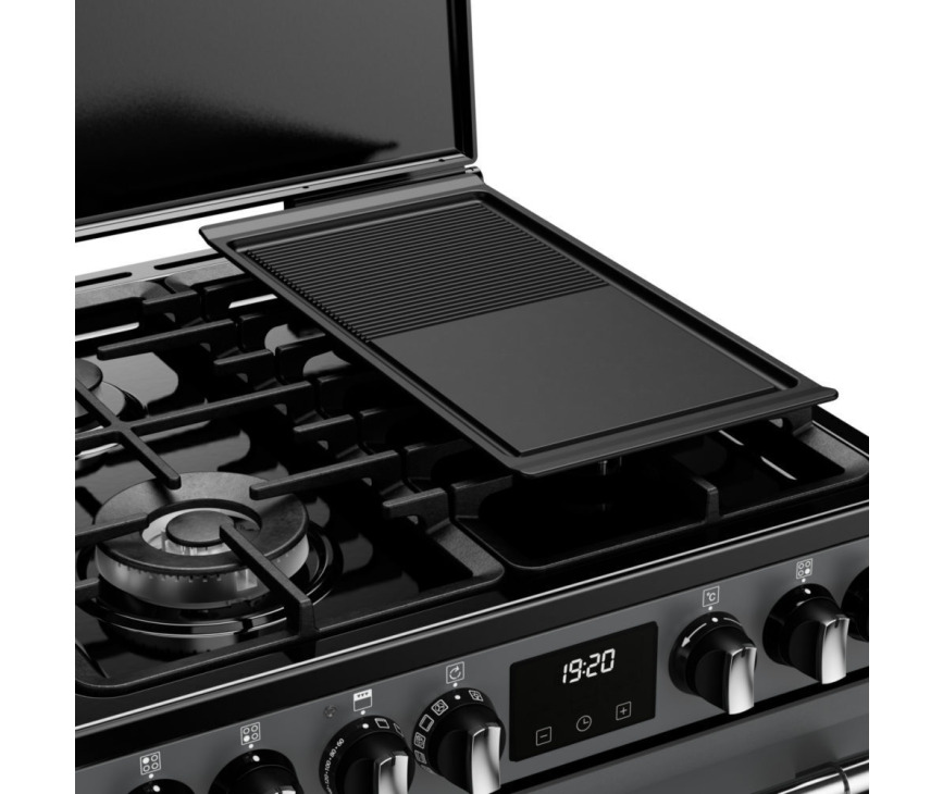 Stoves Richmond DX 60 DF gas fornuis - antraciet - 60 cm. breed