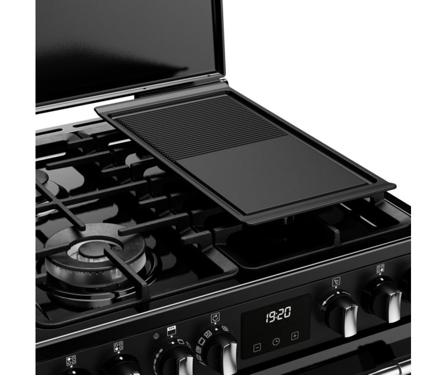 Stoves Richmond DX 60 DF zwart fornuis