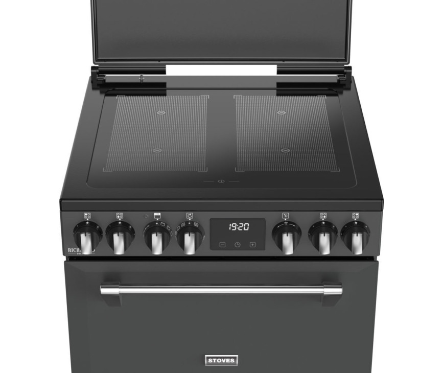 Stoves Richmond DX 60 Ei RTY inductie fornuis - antraciet - 60 cm breed