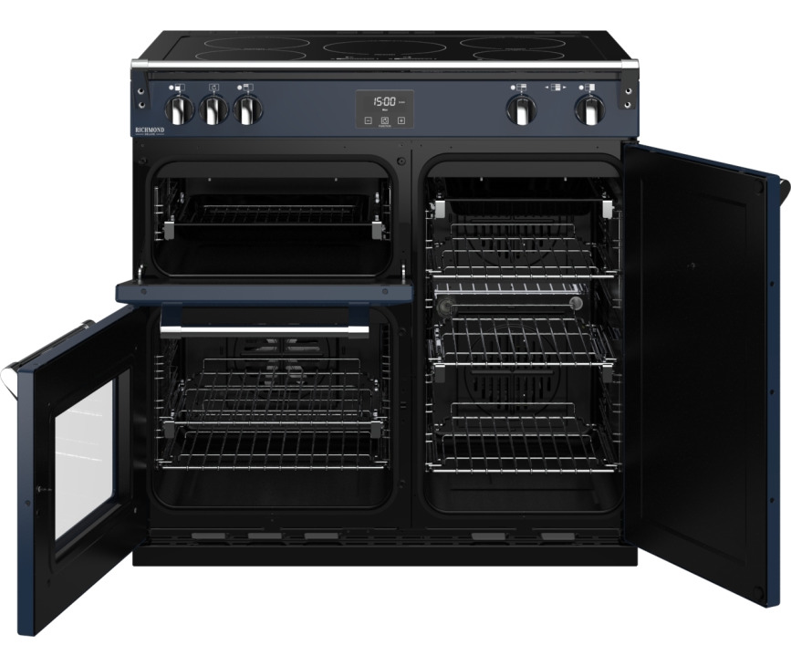 Stoves RICHMOND S900 EI Deluxe Midnight Blue inductie fornuis