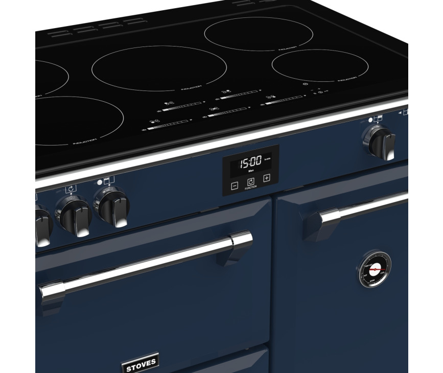Stoves RICHMOND S900 EI Deluxe Midnight Blue inductie fornuis