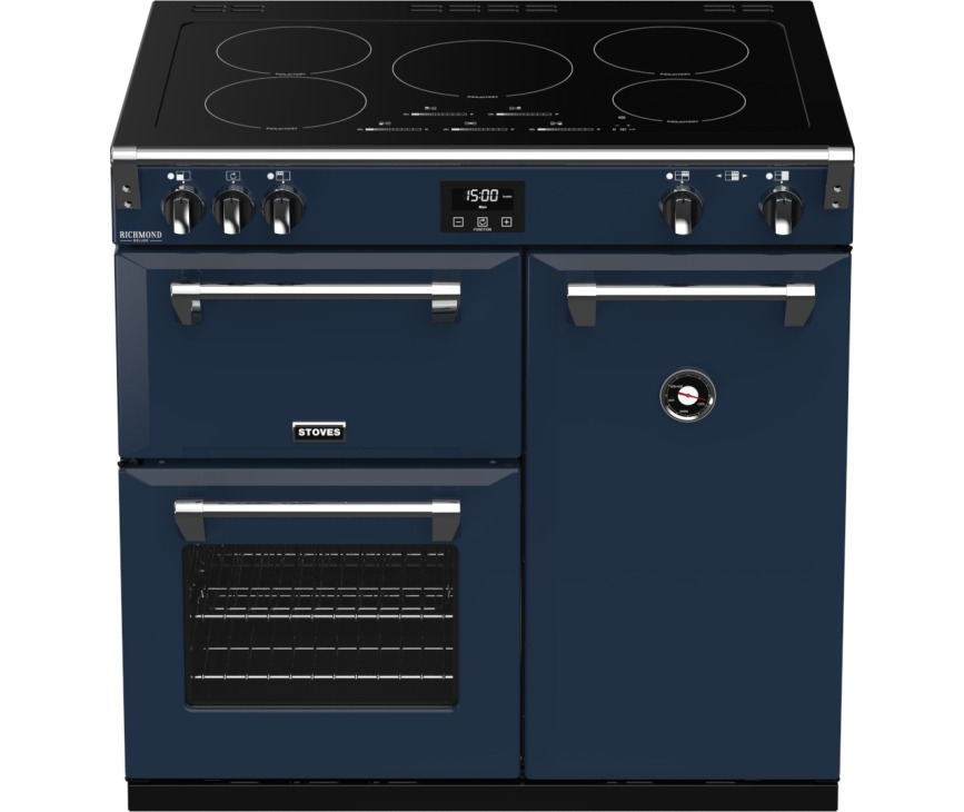 Stoves RICHMOND S900 EI Deluxe Midnight Blue inductie fornuis