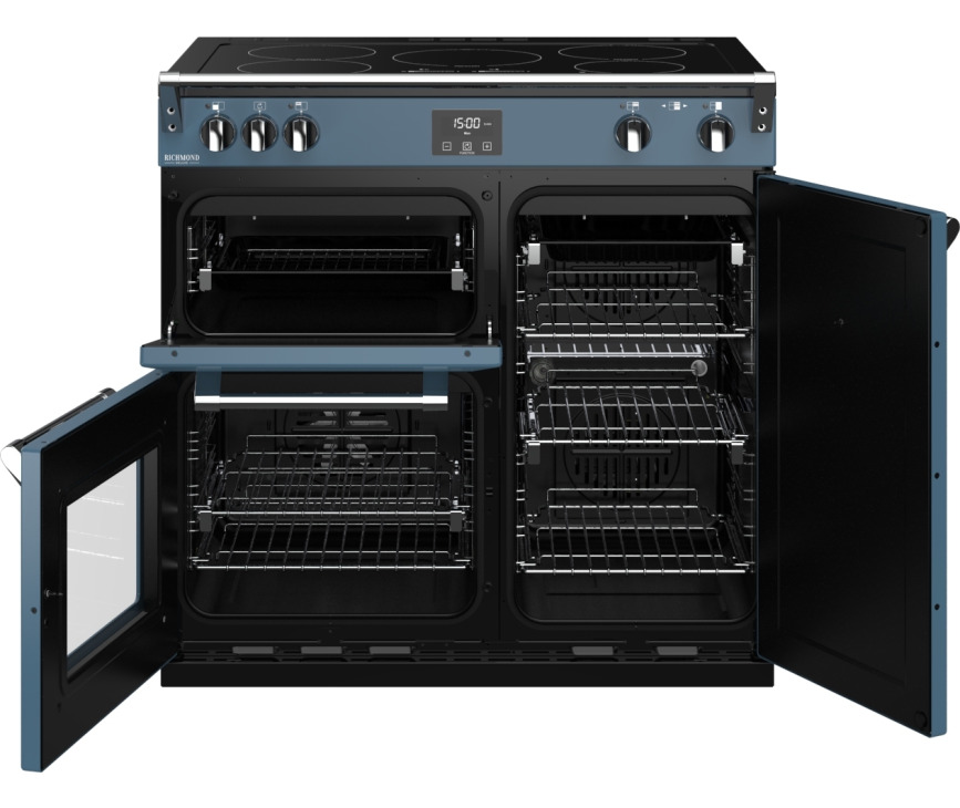 Stoves RICHMOND DX S900 EI Thunder Blue inductie fornuis