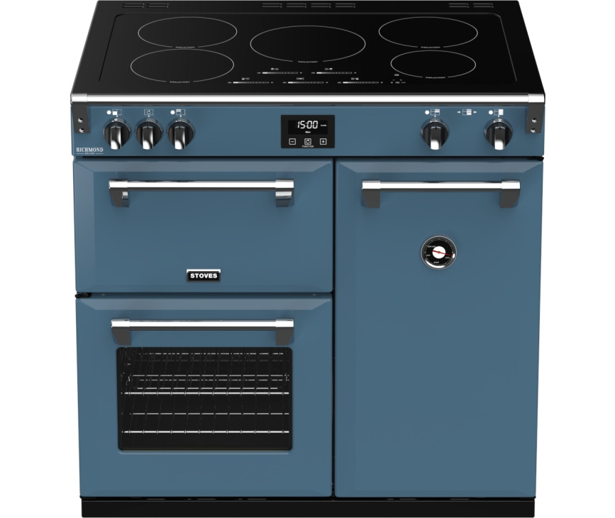 Stoves RICHMOND DX S900 EI Thunder Blue inductie fornuis