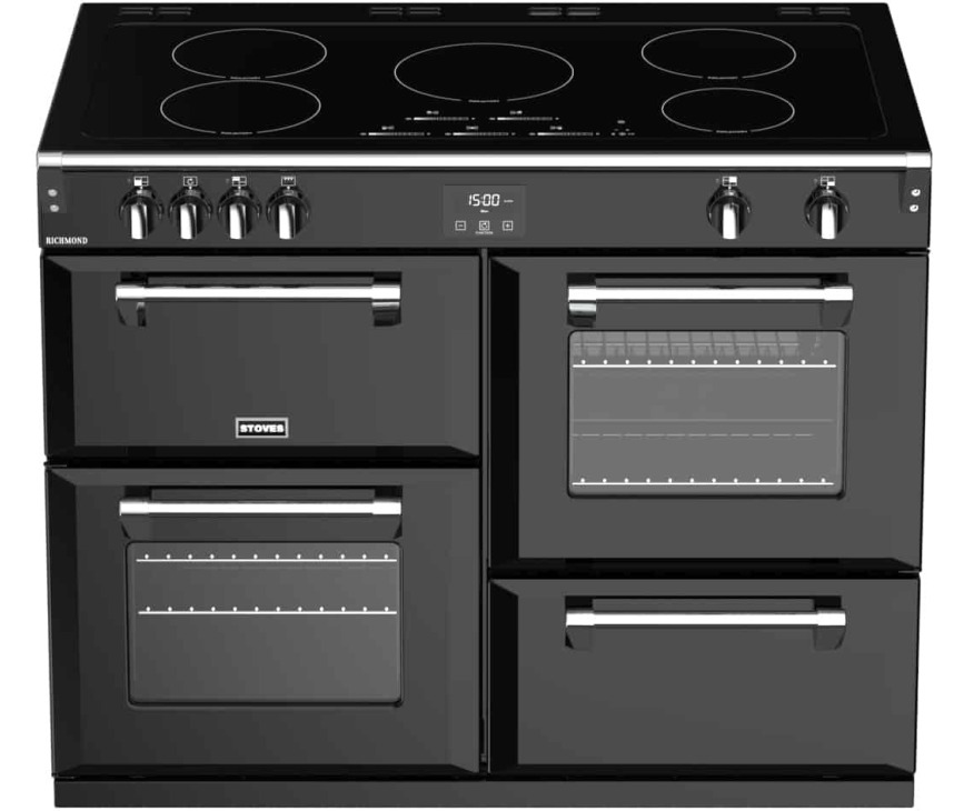 Stoves Richmond S1100 EI MK22 ZWART inductie fornuis