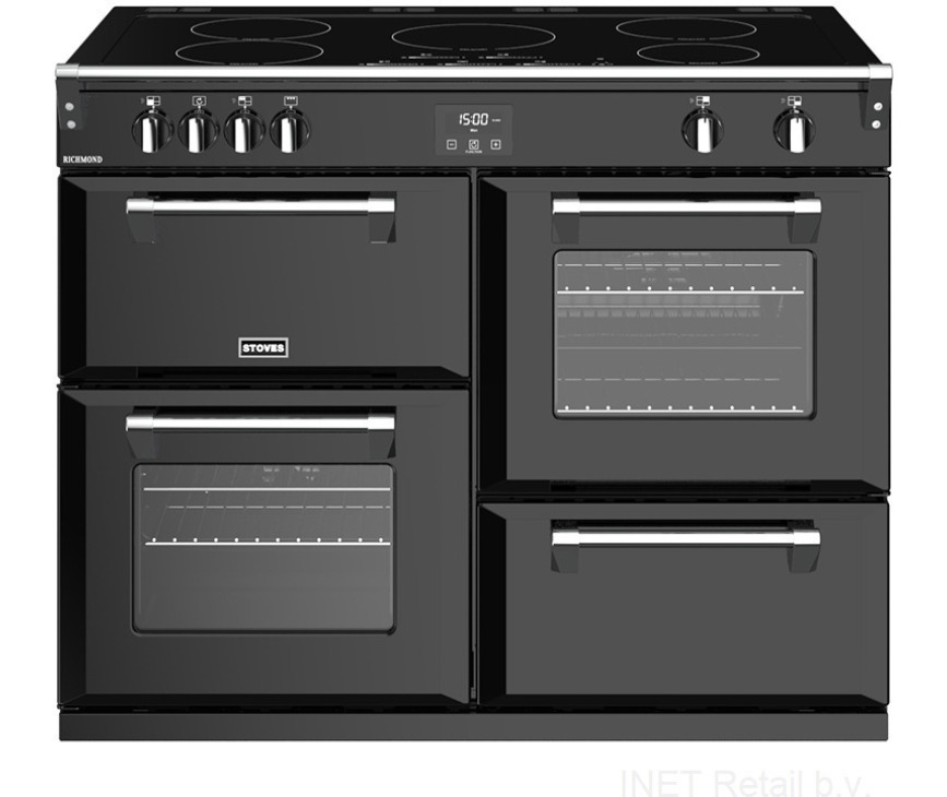 STOVES fornuis inductie Richmond S1100 Ei MK22 zwart