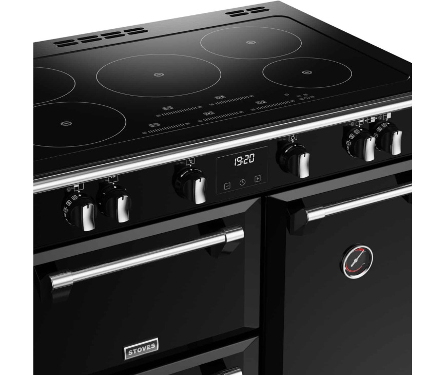Stoves Richmond DX D900Ei TCH BK zwart inductie fornuis