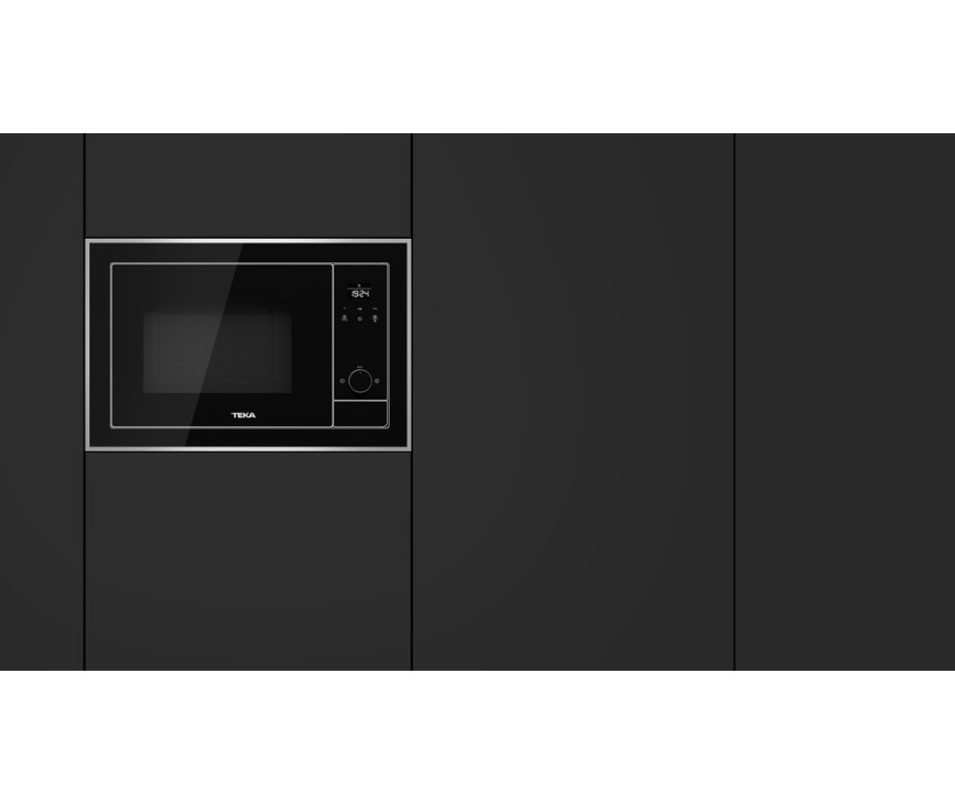 Teka ML820BIS inbouw magnetron met grill - zwart
