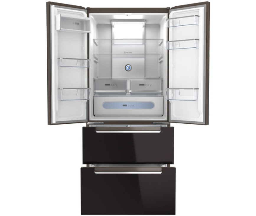 Teka RFD77820GBKEU side-by-side koelkast - zwart glas