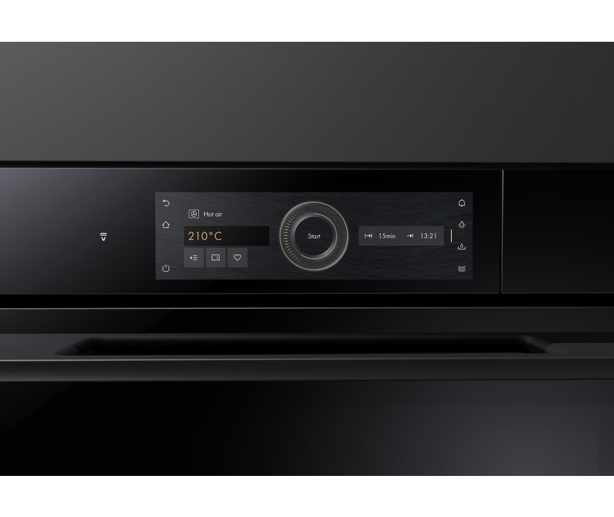 V-Zug CombiSteamer V6000 45 Grand Autdoor combi-stoomoven - zwart spiegelglas
