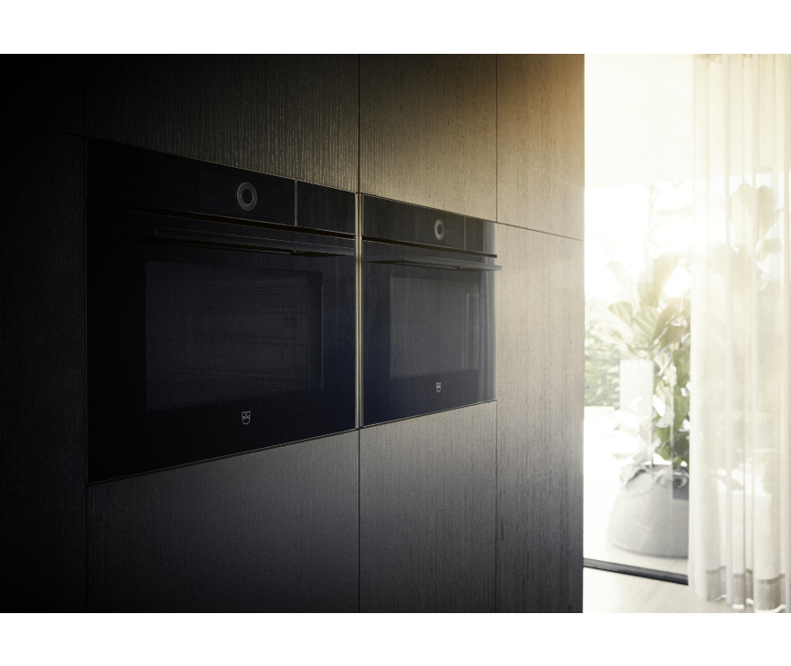 V-Zug CombiSteamer V6000 45 Zwart Glas inbouw combi-stoomoven