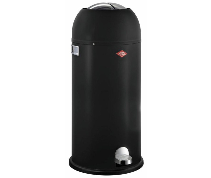 WESCO afvalbak Kickmaster Maxi, mat zwart 8011563