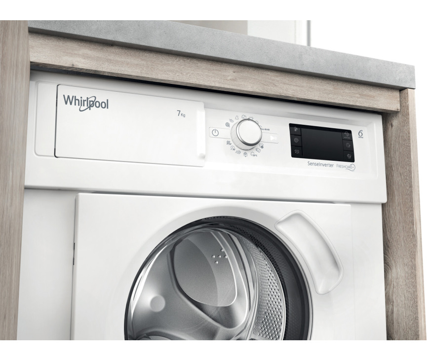 Whirlpool BI WMWG 71483E EU N inbouw wasmachine