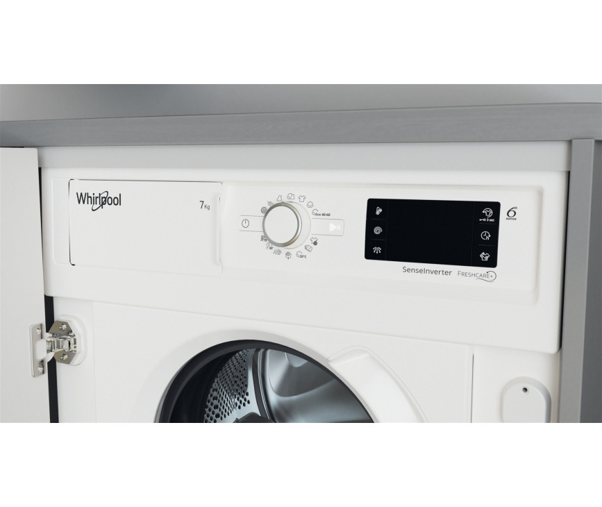 Whirlpool BI WMWG 71483E EU N inbouw wasmachine