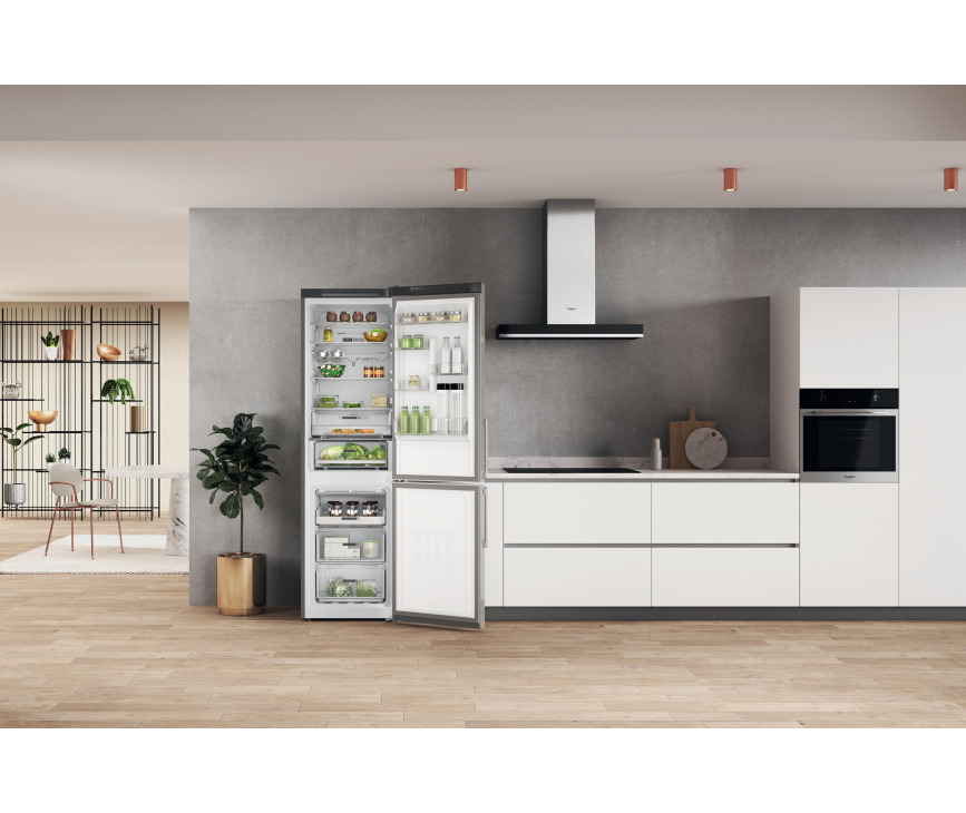 Whirlpool W7X 93T OX H rvs-look koelkast