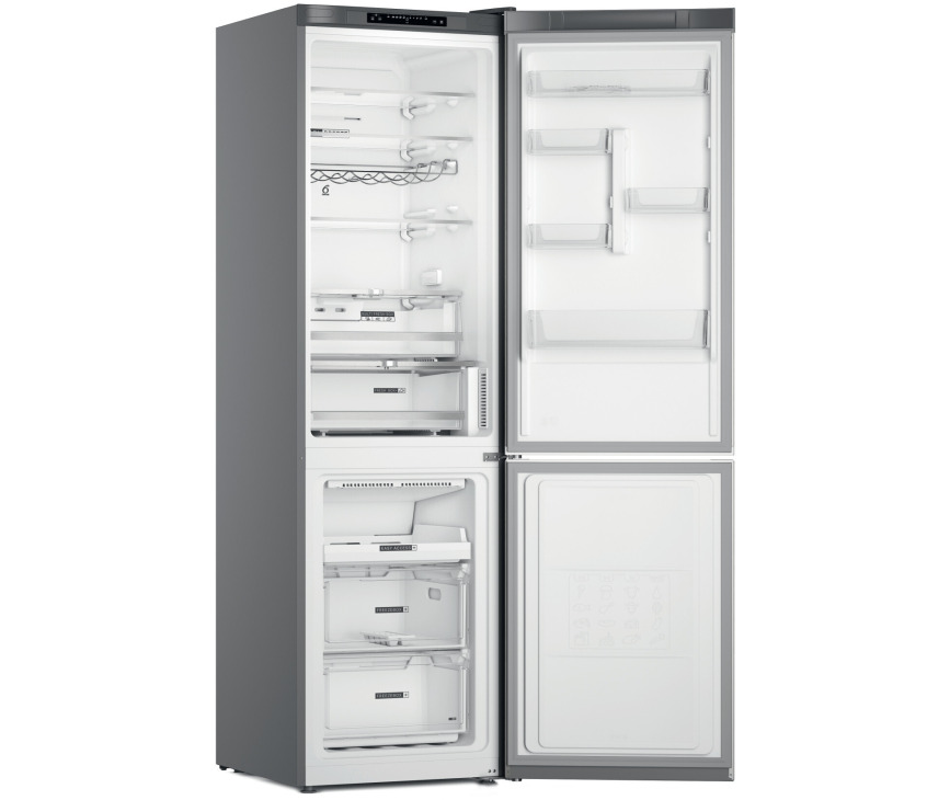 Whirlpool W7X 94A OX rvs-look koelkast