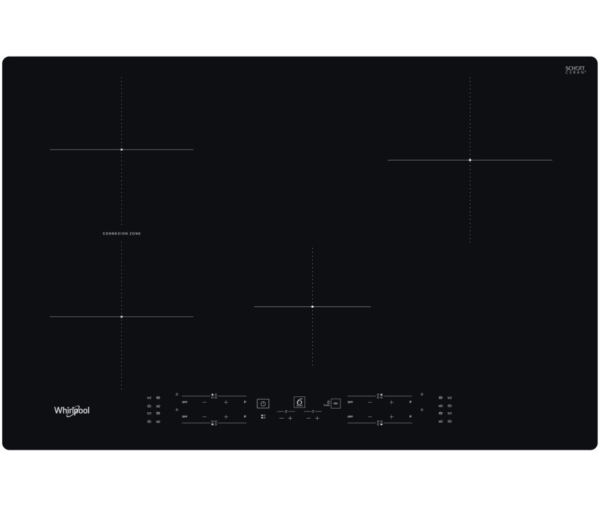 WHIRLPOOL kookplaat inbouw inductie WB B4877 NE