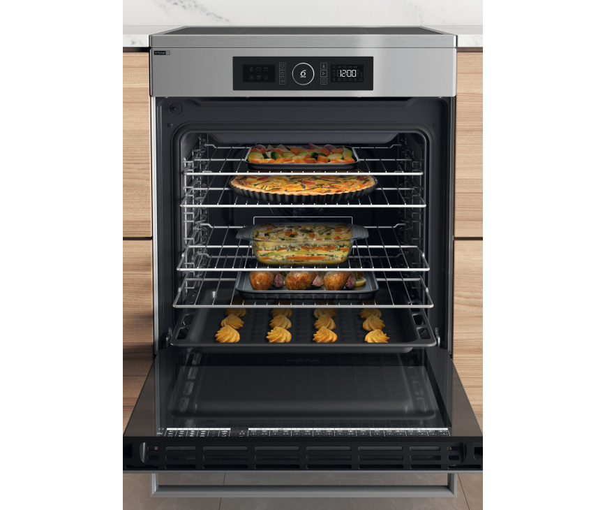 Whirlpool WS68IB8ACX/FR inductie fornuis