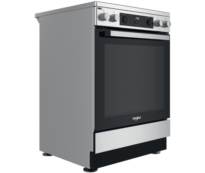 Whirlpool WS68V8CCXT keramisch fornuis - rvs