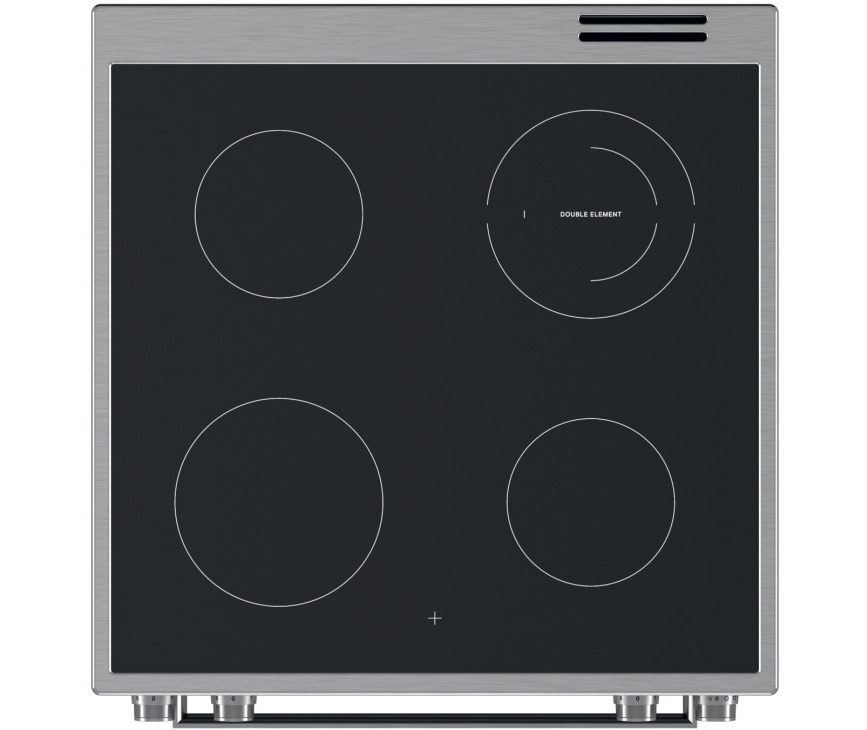Whirlpool WS68V8CCXT keramisch fornuis - rvs