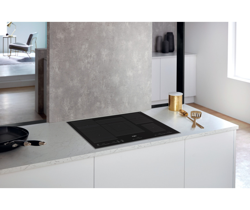 Whirlpool WT 1090 BA inbouw inductie kookplaat - 90 cm. breed