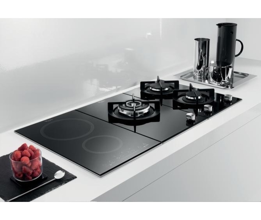 De Whirlpool ACM712IX is 30 cm. breed en behoort tot de domino serie. Zo kunt u zelf een kookplaat 'samen stellen'