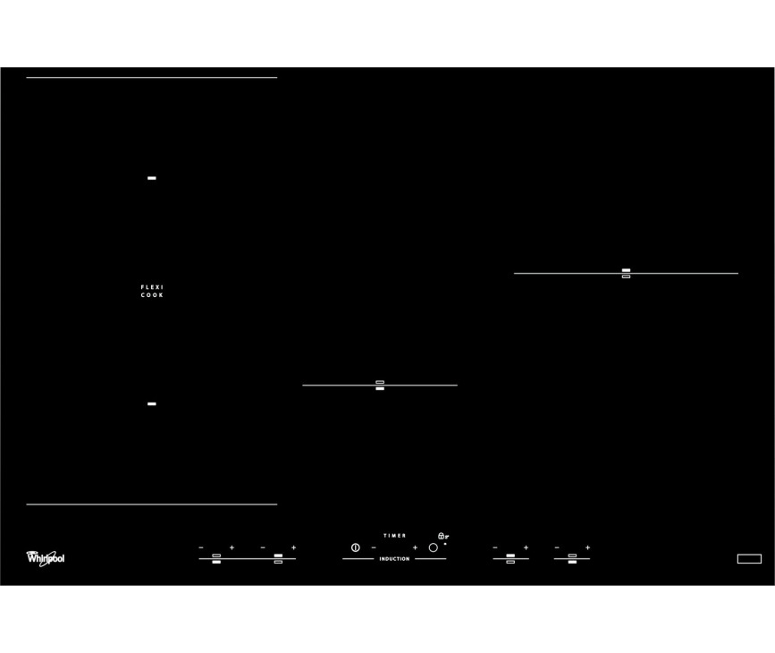 WHIRLPOOL kookplaat inductie ACM938NE