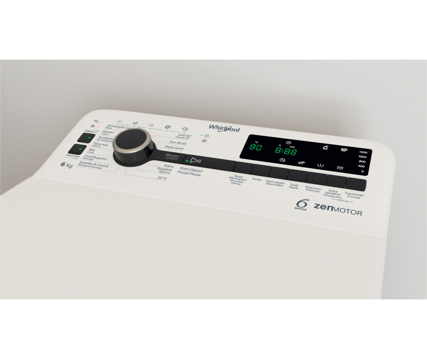 Whirlpool TDLRBX 6252BS BE bovenlader wasmachine