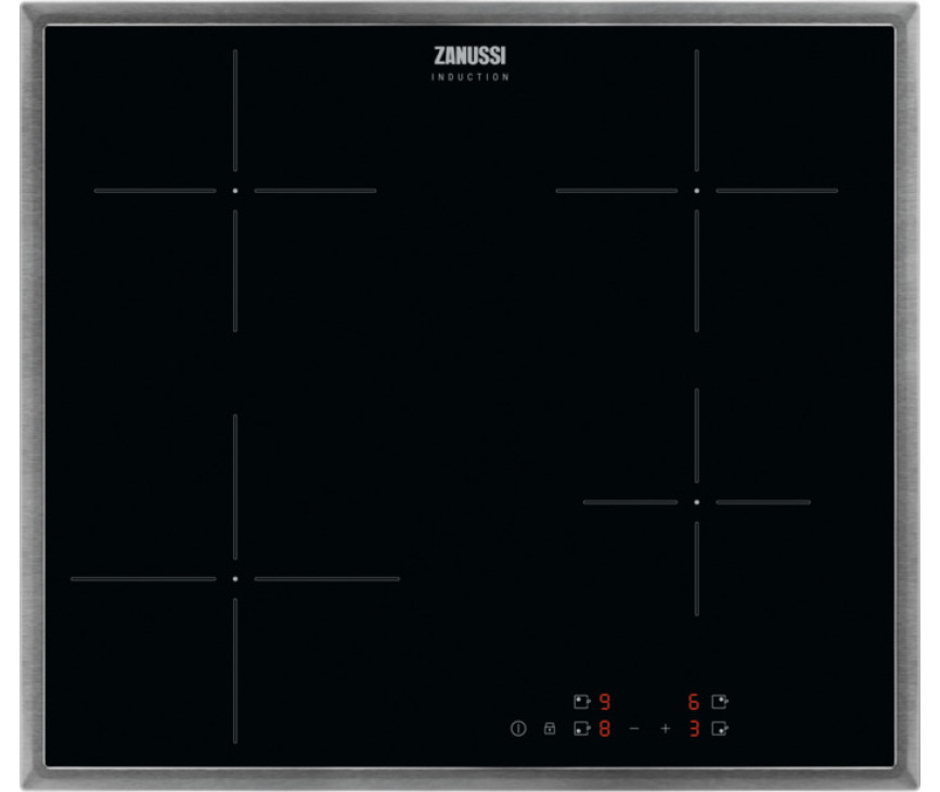 ZANUSSI kookplaat inductie inbouw ZILN646X