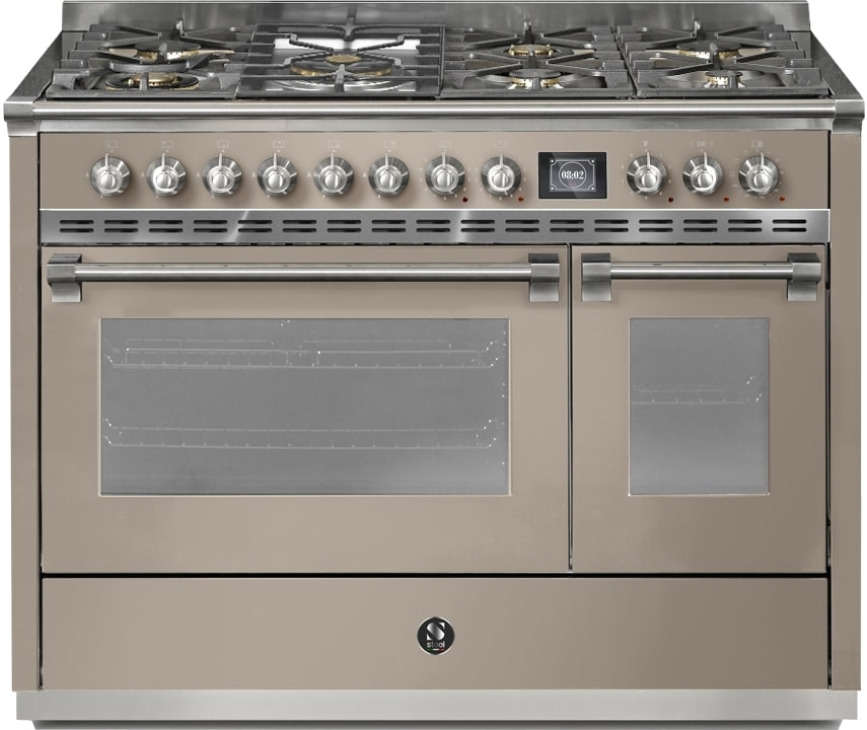 STEEL fornuis gas Ascot A12FF-6M Sabbia