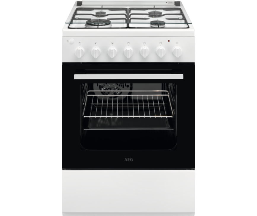 AEG fornuis wit CKB64100BW