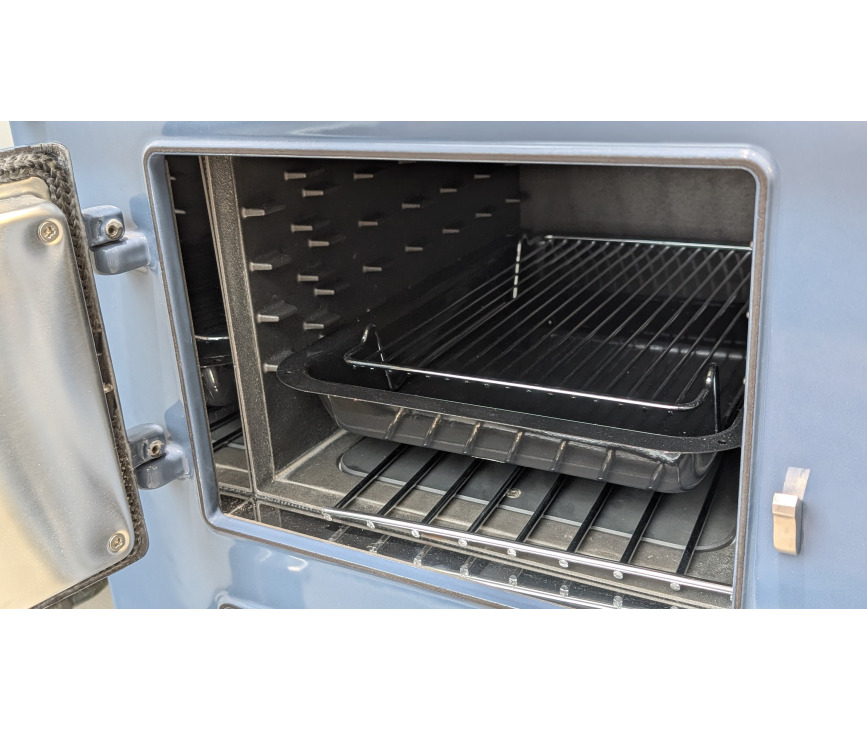 Aga ER3 110 4-deurs fornuis inductie - warme AGA - Dartmouth Blue