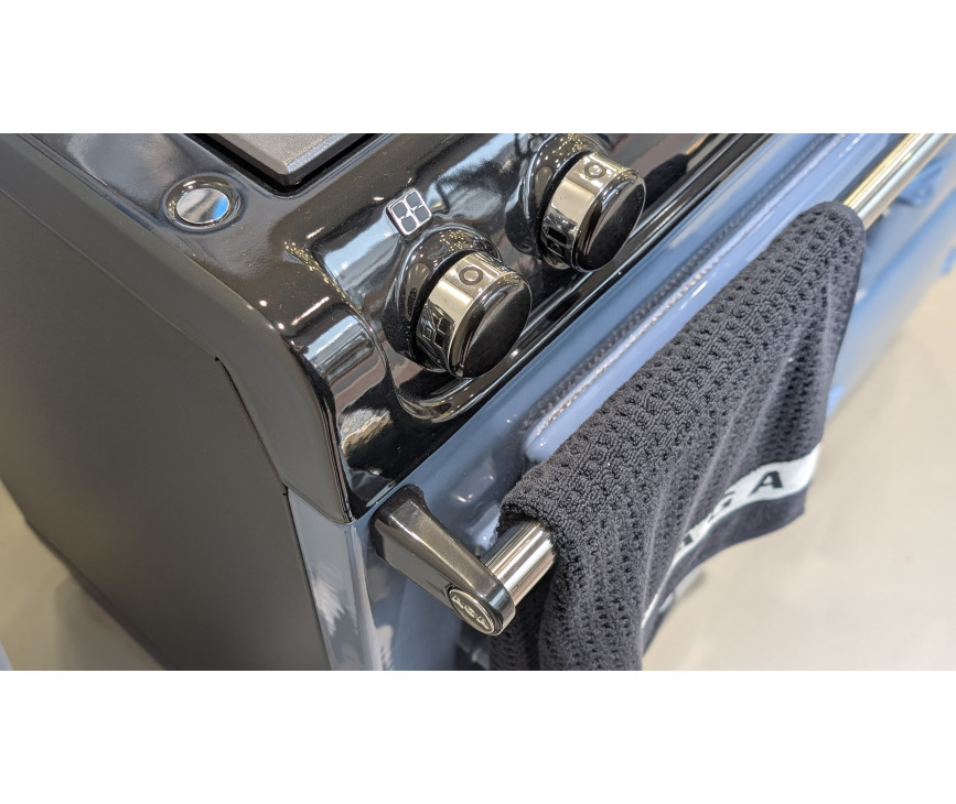 Aga ER3 110 4-deurs fornuis inductie - warme AGA - Dartmouth Blue