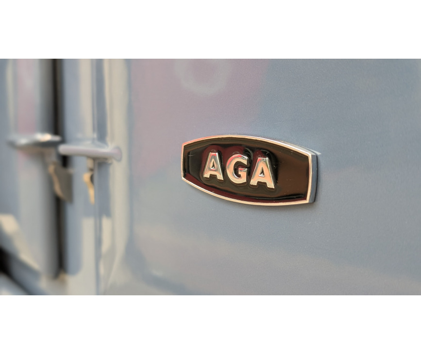 Aga ER3 110 4-deurs fornuis inductie - warme AGA - Dartmouth Blue