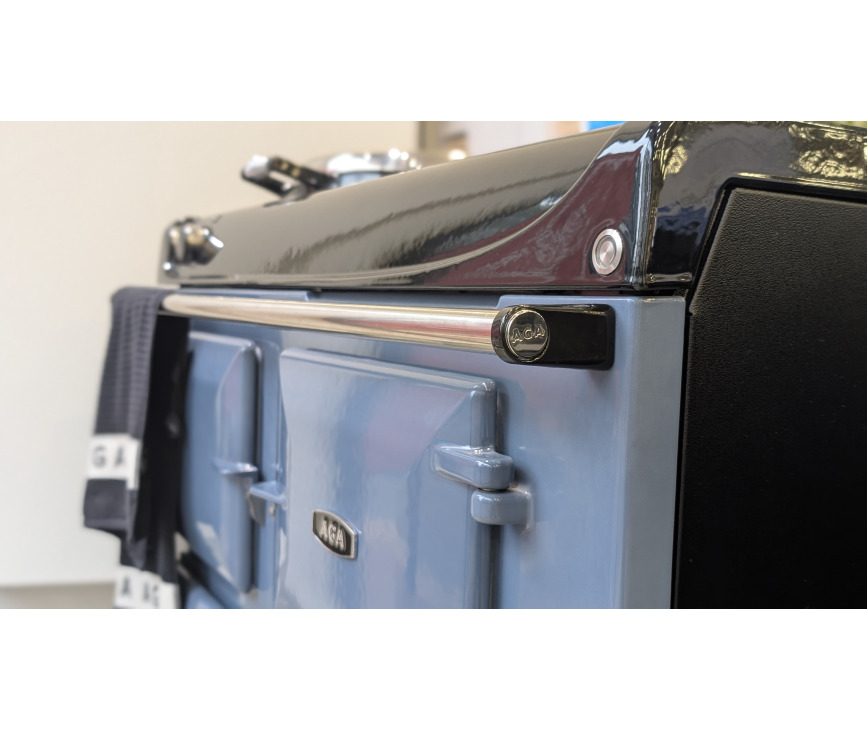 Aga ER3 110 4-deurs fornuis inductie - warme AGA - Dartmouth Blue