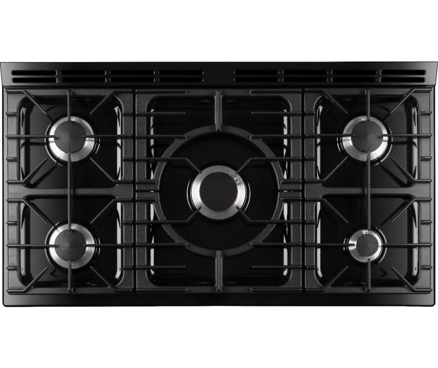 De Aga Masterchef Deluxe 110 fornuis heeft een wokbrander van 5,0 kW