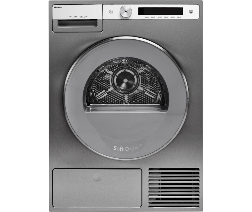ASKO droger warmtepomp rvs T408HD.S