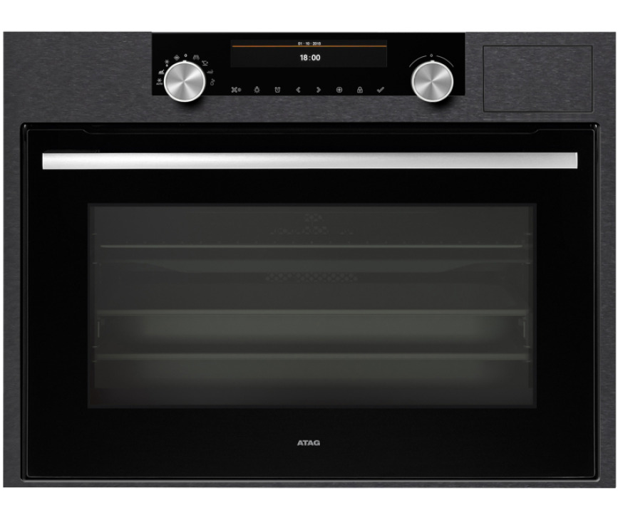 ATAG combi-stoomoven inbouw blacksteel CS4612D