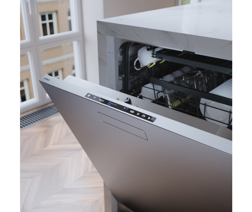 Atag DW7214OMB onderbouw vaatwasser - rvs deur