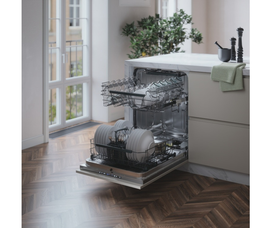 Atag DW7214SMB inbouw vaatwasser met besteklade