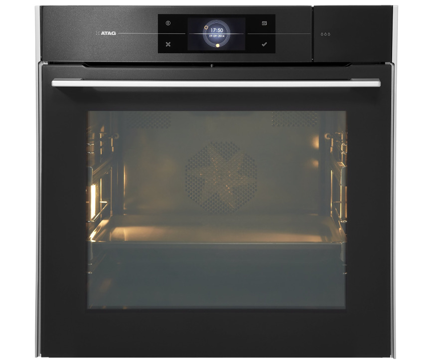 ATAG combi-stoomoven zwart inbouw CS6674M