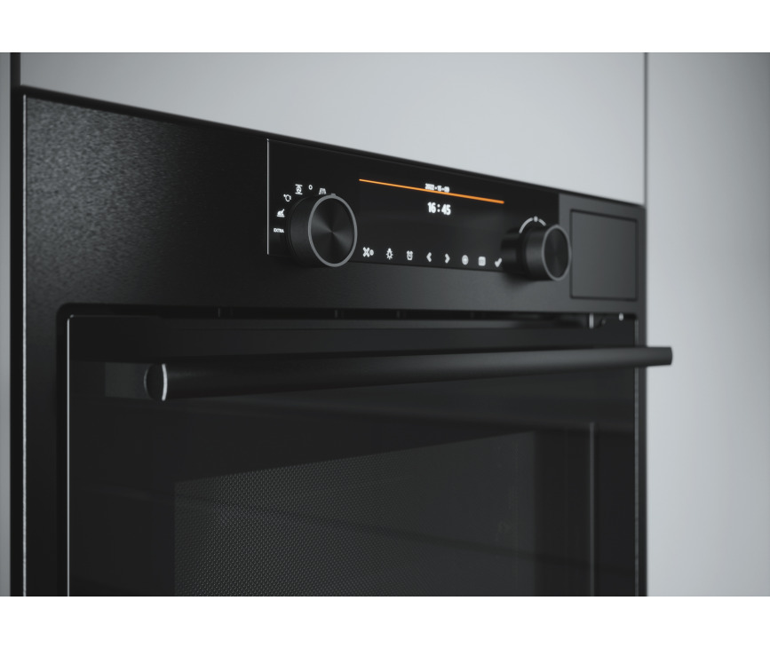 Atag CSX46121D inbouw combi-stoomoven met magnetron - blacksteel