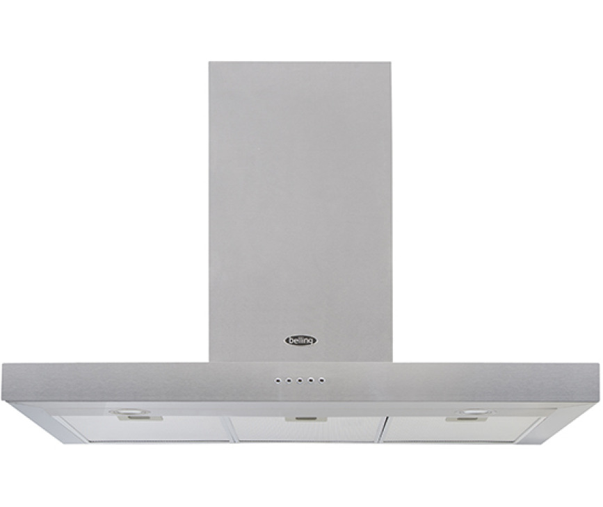 BELLING afzuigkap wand Bel. Cookcentre 90 Flat Rvs
