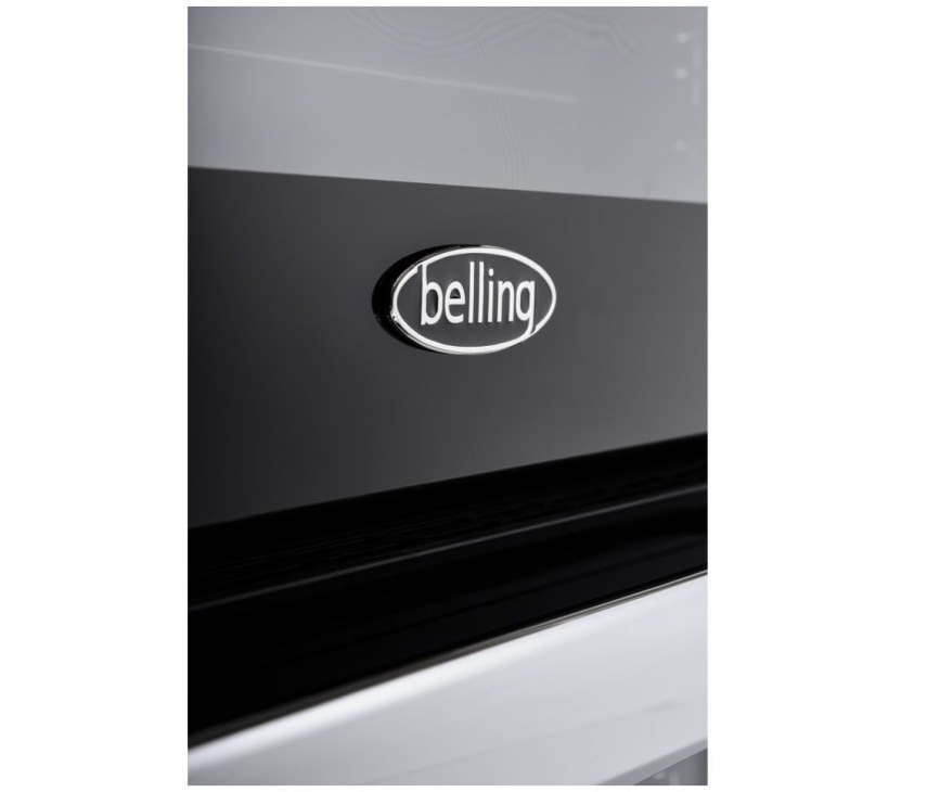 Belling Cookcentre 60 DF EU RVS gas fornuis - 60 cm. breed - dubbele oven