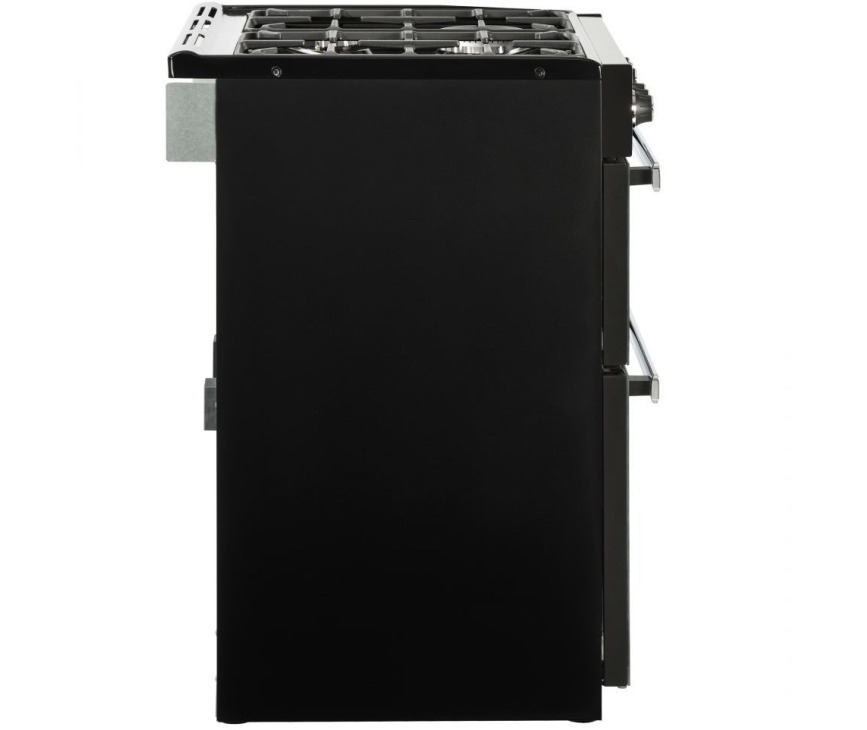 Belling Cookcentre 60 DF EU zwart gas fornuis - 60 cm. breed