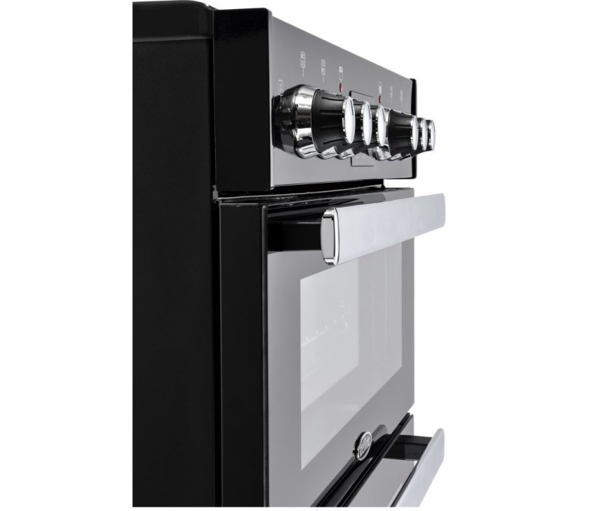 Belling Cookcentre 60 DF EU zwart gas fornuis - 60 cm. breed